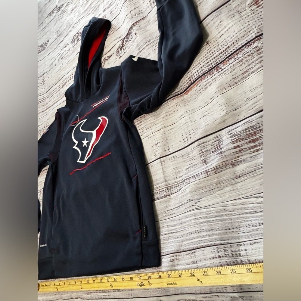Kids Houston Texans Nike Dri Fit Hoodie - Picture 3 of 12